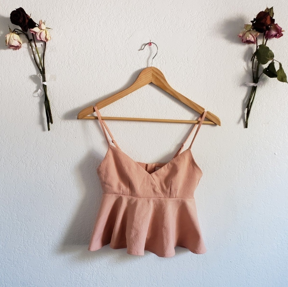Blush Crop Top Bralette - Picture 1 of 3